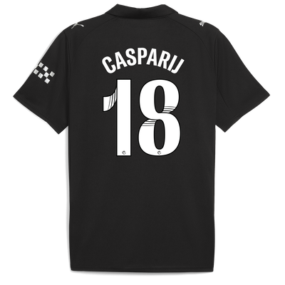 Manchester City Away Jersey 2025/26 With CASPARIJ 18 Printing